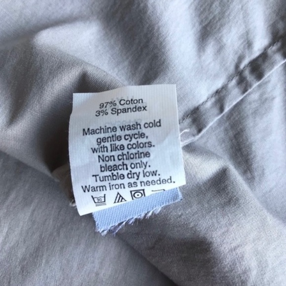 J. Crew Haberdashery Gray Button Down shirt - Picture 6 of 7